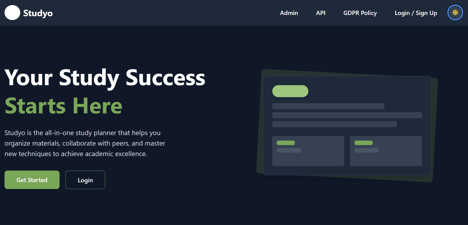 Studyo preview